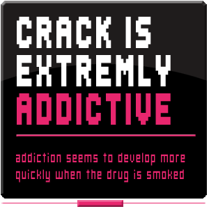crack is highly addictive